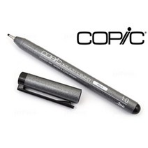 코픽 고급 멀티라이너 먹선펜 0.05mm, 블랙, 1개
