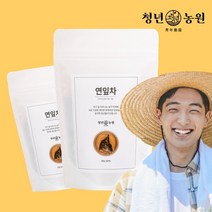 청년농원 저온가공 연잎차 삼각티백, 1g, 50개입, 2개
