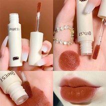 립글로즈 립틴트 립밤 립라이너 잘 지워지지 않는 착색 타투 립스틱 틴트 qibest 초콜릿 벨벳 매트 립글로스 코스메틱 라이트 웨이트 립 글레이즈 롱래스팅 워터프루프 8색 립, 협력사, 606
