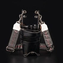 미용가위 가방 투명 크로스백 벨트 힙색 헤어 도구 뷰티 헤어디자이너 가위집, U + 1개, G