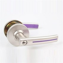 3000레이저 그레이 침실용 정화테크 정화금속 문손잡이 문고리