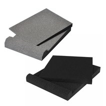 2 Pcs 5 인치 스피커 음향 절연 폼 스튜디오 방음 음향 폼 패널 흡수 사운드 폼 패드 무작위 색상, 협력사