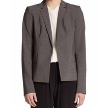ELIE TAHARI 여성 웬디 블레이저 인 그레이, Gray, US 12 (L)