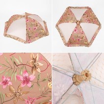 밥상보 음식 밥상 덮개 상포 상커버 원터치 70 브라운