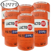 종근당 락토핏 생유산균 코어, 60포, 2g, 6개