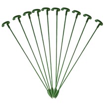 오링 고리형 원형 식물지지대 10개 화분 화초 꽃 수형 고정용 넝쿨 지주대, 17cm(10개)