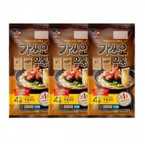 CJ [냉장] 가쓰오우동 4인분 933.2g x3개 (12인분), 1세트