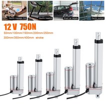 리니어 액츄에이터 선형 50 100 150 200 250 300 350 400mm 스트로크 선형 컨트롤러 750n dc 12v, 750n 200mm 스트로크12v