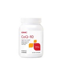 GNC 코엔자임Q10 코엔자임큐텐 100mg 120소프트젤