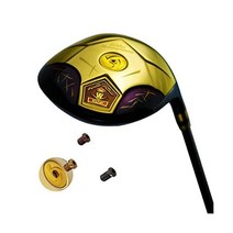 일본 Wazaki CyclOne III 티타늄 클로즈 페이스 드로 드라이버 골프 클럽(헤드