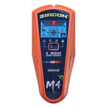 멀티탐지기 M4 스캐너 38mm깊이+금속+AC 활선 지르콘, 1개
