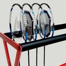 S/ADEE 스카로 배드민턴 라켓 거치대 테니스 라켓 정리대 배트민턴라켓거치대 라켓보관대 270878EA, 블랙