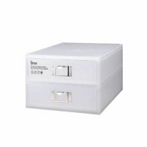 심플한 사무용품 아이박스 2단 +g, +g BLUE