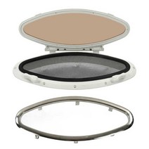 요트 부품 제트 보트 카누 카약 요트 고무 밸리 콤비 모타 요트용 해양 포트라이트 창 470x210mm 내부 개, 한개옵션0