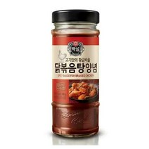 CJ더마켓 만능 소스 황금 소스 양념 장레시피 백설 닭볶음탕양념 닭볶음탕 닭갈비 만능간장 닭요리 490G, 12개