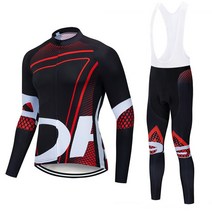 봄/가을 팀 긴팔 사이클링 저지 세트 MTB 자전거 의류 Maillot Ropa Ciclismo 레이싱 아웃도어