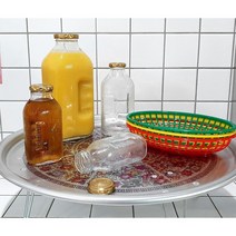 델몬트 훼미리 쥬스병 보리차병 레트로 감성 물병 4size, 245ml, 1개