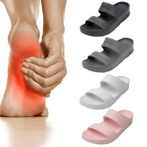 신미사 발편한 신미사 바로 슬리퍼 발바닥통증 생체역학 사무실 족저근막 기능성슬리퍼, 소프트_라이트그레이, __270mm
