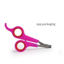 별 가위 아트 그루밍 커브 요술가위 겸자 숱가위여러 가지 빛깔의 애완견 고양이 손톱깎이, 분홍