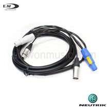 오디오+전원 주문제작케이블 XLR+파워콘 (AEC3203XLRPKON), 30m