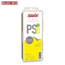 SWIX 스윅스 스키 보드 연습용 트레이닝 왁스 왁싱 PS10 Yellow 180g