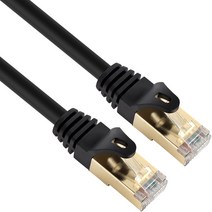 NETmate CAT.8 SSTP 기가 랜케이블 20m/NM-U820C/초고속 40Gbps 인터넷 케이블/알루미늄+편조 2중 차폐/2000MHz 대역폭/50u 금도금 핀