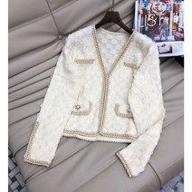 수입명품 스타일 샤 로프꼬임 라인 메리노울 아우라 태슬 가디건