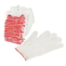 목공 농사 공장 실장갑 일장갑 100set 택배 작업 면장갑 표백 찔림 정육점 정육 농사용 산업용 그립 작업용 원예용 흰색 원예 자상 손보호 편의점 베임 캐셔 캠핑용 흰면 샌딩