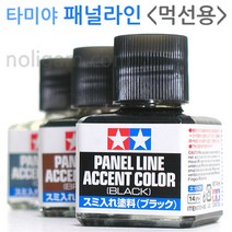 타미야 패널라인 액센트 PANEL LINE 40ml 먹선용 에나멜, [87189] 라이트그레이