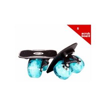 크루져보드 전동스케이트보드핑거 전동 롱 보드 알루미늄 합금 드리프트 보드 프리라인 용 PU 휠 2 개 로드 스케이트 미끄럼 데크 웨이크보드, 5 scrub board