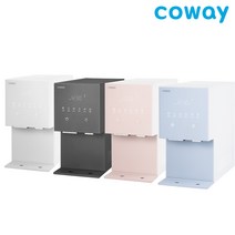 코웨이 아이콘 얼음정수기 / CHPI-7400N (냉온정수기+얼음 4컬러), 핑크