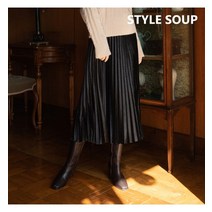 숲 벨벳 플리츠 스커트(SXASRF1)