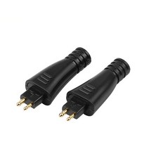 옥스선 FOSTEX TH900 MKII MK2 LN006026 용 헤드폰 어댑터 수 핀 HIFI 업그레이드 오디오 케이블 스피커 터, 01 Black_02 2 Pairs