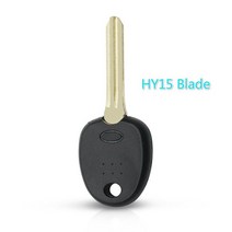 KEYYOU 현대 악센트 소나타 NF Elantra 쿠페 Getz H-1 Lavita TiburonTucson Verna 빈 자동차 키, 01 Model 1