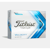 타이틀리스트 정품 벨로시티 Velocity 2022 골프공, 블루, 1개, 1개