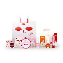 레시피박스 어린이 화장품 선물세트A 선쿠션패키지, 쁘띠옐로우+로얄블루펄