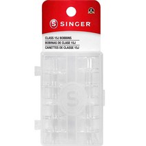 SINGER 06543 클래스 15J 보빈 투명 12개 3576509793