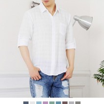 롤업 린넨 라이크 남자셔츠 9colors