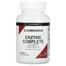 Kirkman Labs DPP-IV 함유 Enzyme Complete 캡슐 120정, 4병