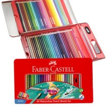 파버카스텔 수채 색연필, 60색, 1개