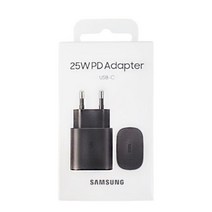 삼성정품 갤럭시 25W 초고속충전기 어댑터 EP-TA800N, 25W 초고속충전기 어댑터_블랙