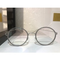 덴마크 티타늄 안경테 남녀공용 나사가 없는 초경량 레트로 라운드 안경 핸드메이드 디자이너