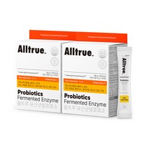 올트루 유산균 발효 효소 엔자임 분말 곡물 아밀라아제 리파아제 소화효소제 3g 30포, 90g, 2개