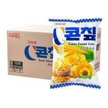 크라운 70g 초당옥수수 콘칩 16입, 상세페이지 참조