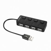 이지넷유비쿼터스 4포트 USB 2.0 무전원 허브 (NEXT-204UHNEW)