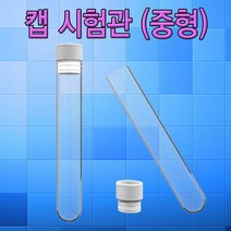 캡 시험관 중형 30개