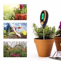 Soil Tester 토양 산도 PH 수분 측정기 테스트 광도 습도 온도 측정 3종, 2번