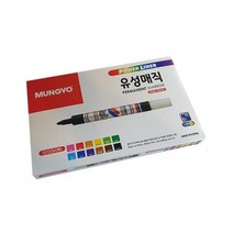 부드러운 필기감 유성매직 12색 필기용품 병매직잉크