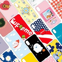 gut 샤오미 홍미노트5 프로 그립톡 캐릭터 스마트톡 케이스 휴대폰