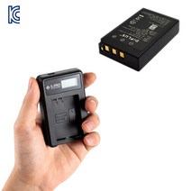 상세설명참조 KC인증 올림푸스 BLS-1 호환배터리+충전기 STYLUS1, LCD싱글충전기1개 호환배터리1개